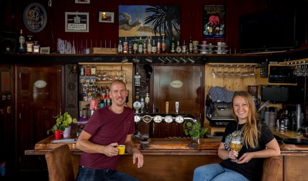 Jimmy Croymans en Marjan van Dijk van Café 't Ponton