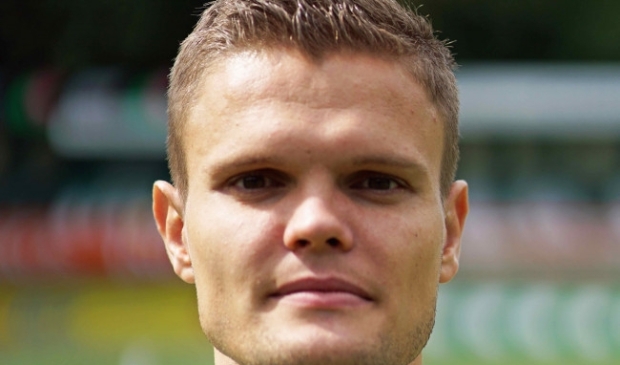 <p>Rik Breemhaar was zaterdag goed voor een doelpunt.</p>