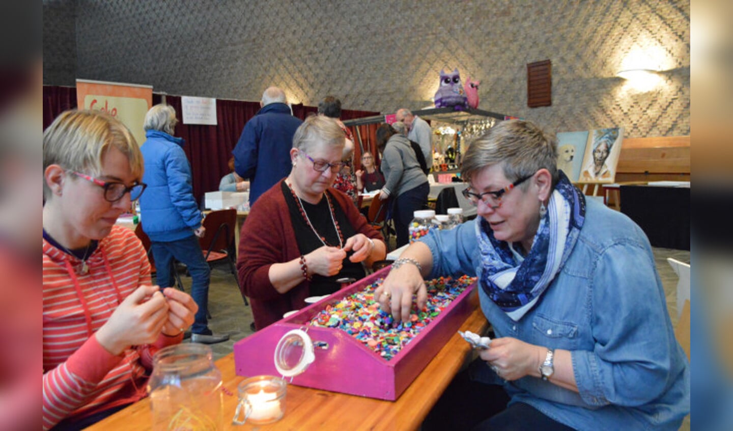 Een vorige wintermarkt in De Ark.