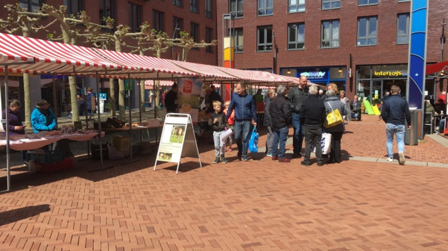 In het verleden waren er streekmarkten op het Havenplein.