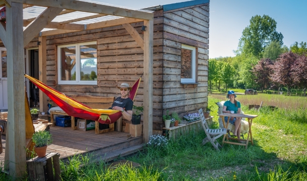 Tiny house op Roggebotstaete.