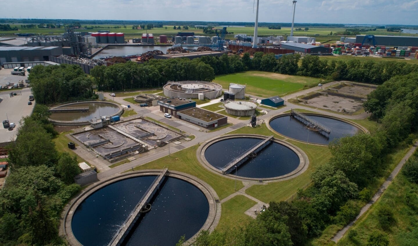  Kampen - Rioolwaterzuivering Kampen. Foto Freddy Schinkel