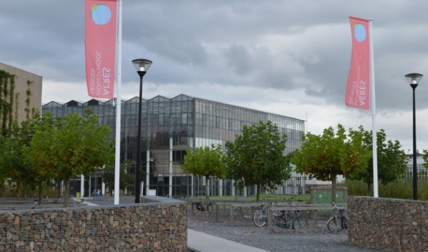 <p>Aeres Hogeschool Dronten.</p>