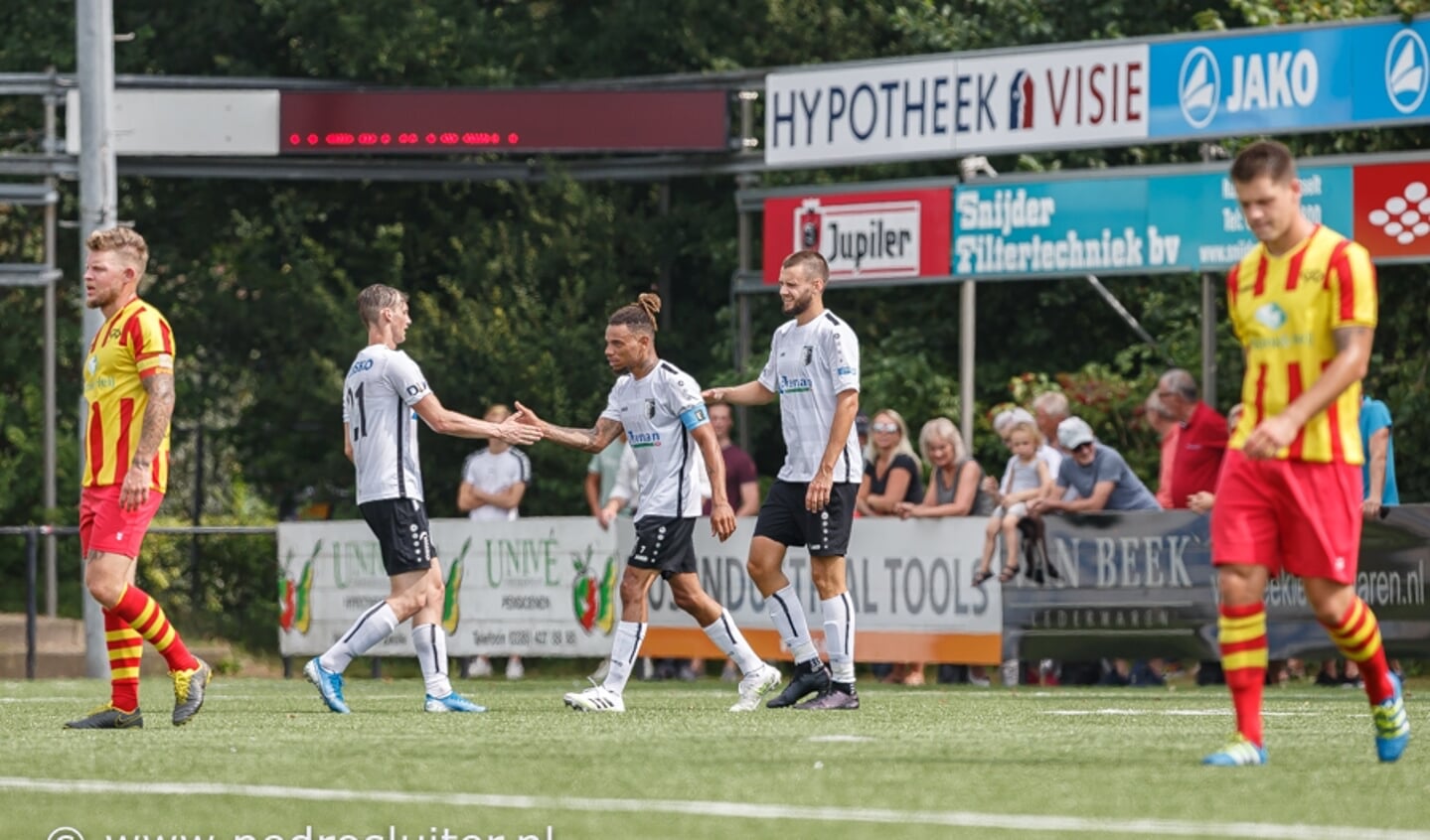  Berkum won de oefenwedstrijd tegen Go Ahead Kampen met 3-1.