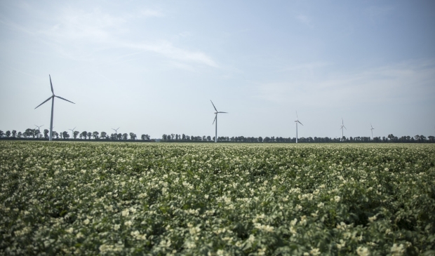 Windpark Windplan Blauw