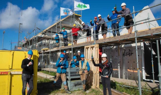 <p>Archieffoto: het hoogste punt van het OFW-project aan Het Palet.</p>