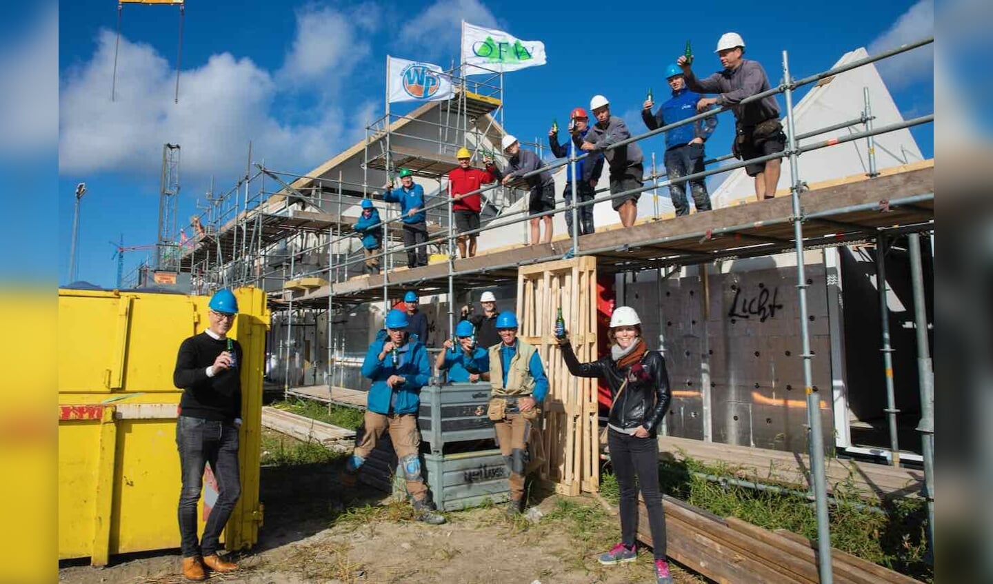 Woningbouw in Dronten: het hoogste punt van het OFW-project aan Het Palet.