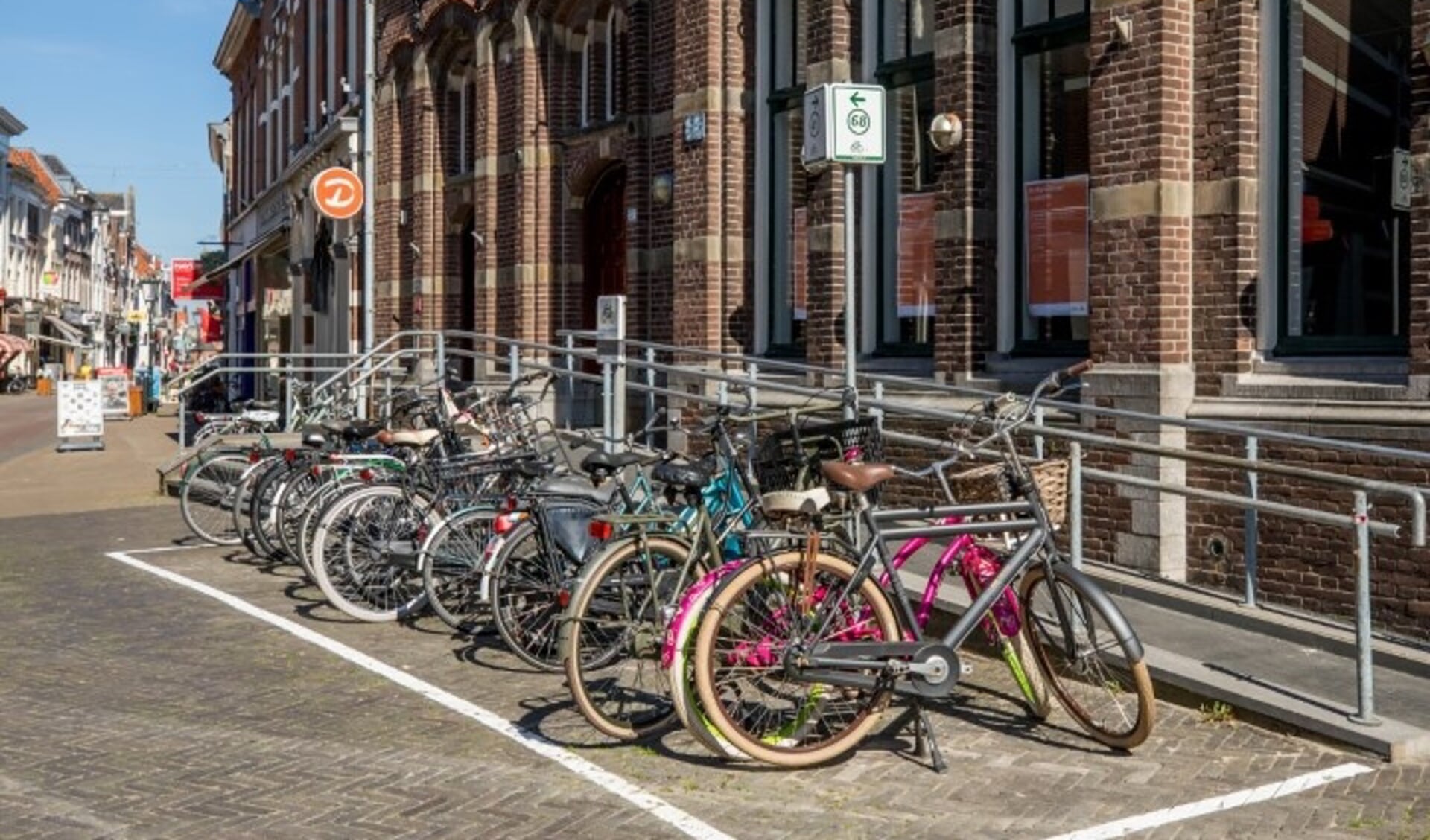  Fietsparkeerplekken in binnenstad Kampen
