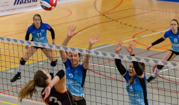 <p>Regio Zwolle Volleybal dit seizoen in actie.</p>