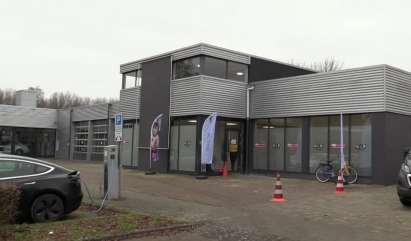 De locatie van de GGD aan de Schroefstraat in Lelystad.