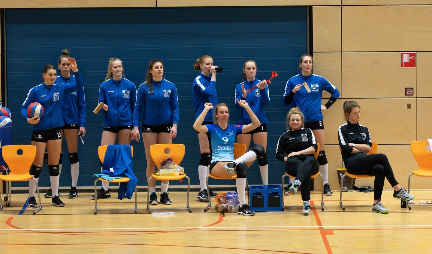 Regio Zwolle Volleybal - Talentteam Papendal.