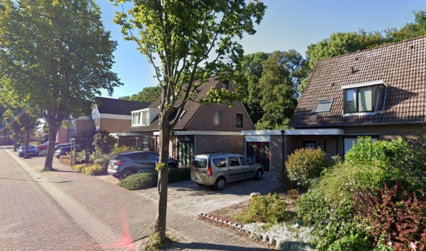 De voorkant van de woningen aan de Kruizemunt.