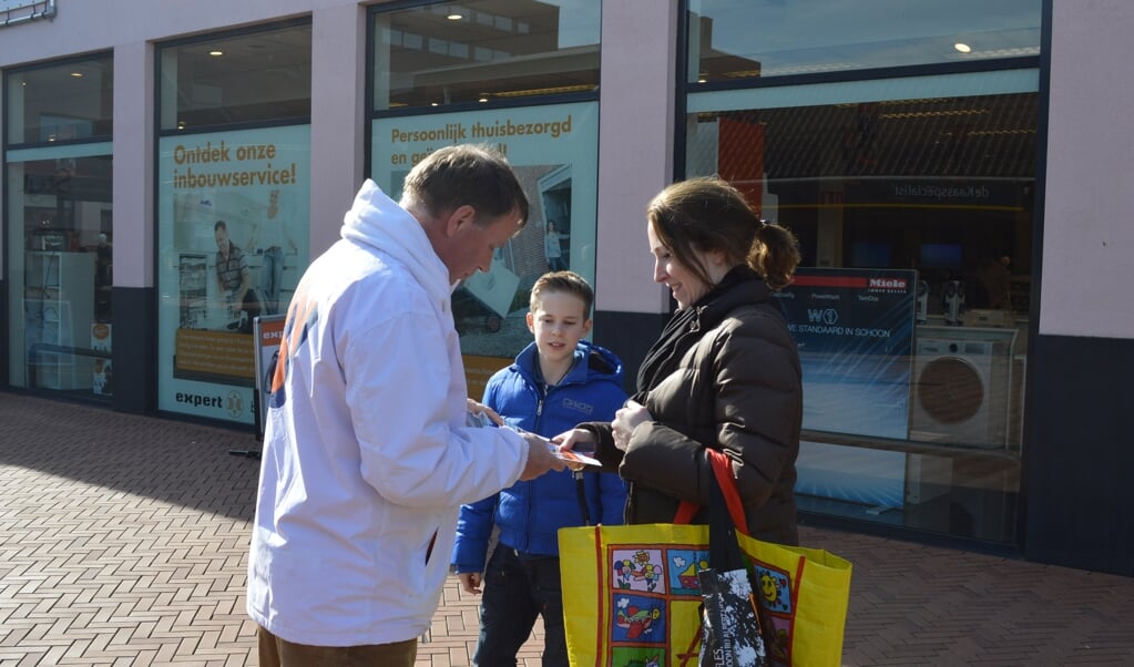 Een vorige verkiezingscampagne van de VVD in Dronten.