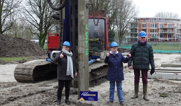 <p>In januari sloeg de dierenweide de eerste paal.</p>