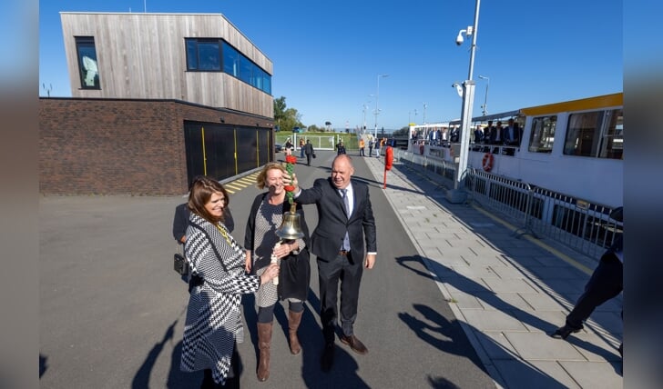 Dronten - Officiele opening Reevesluis door Minister Barbara Visser. Foto Freddy Schinkel, IJsselmuiden © FS20211004