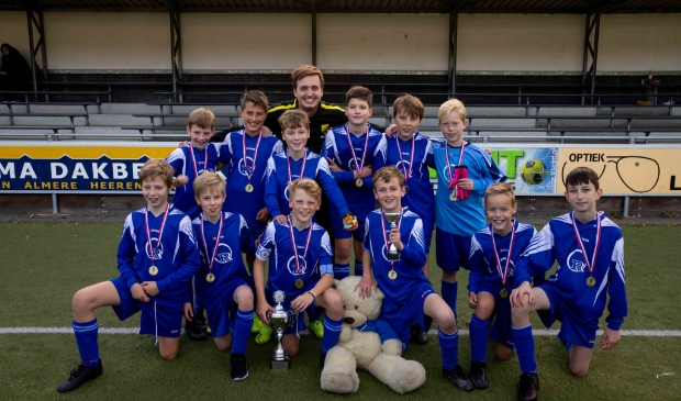 <p>De winnaars van de Rehobothschool. </p>
