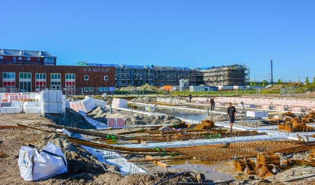 Bouwactiviteiten in Stationskwartier Kampen