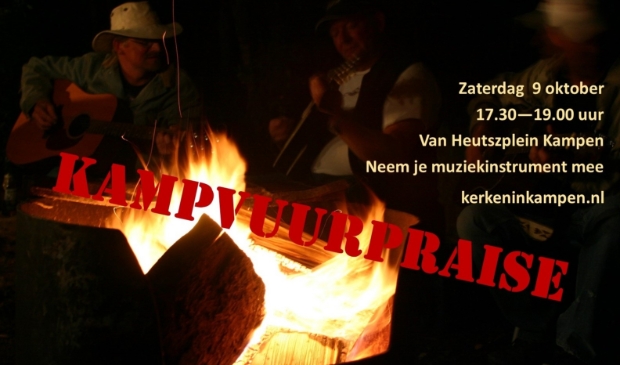 Kom gezellig naar Kampvuurpraise