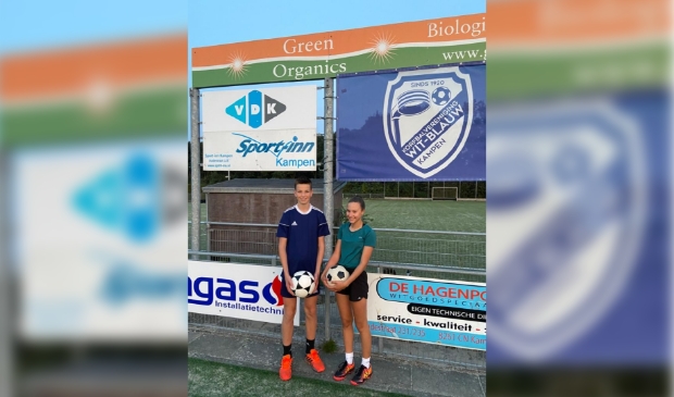 links: Jorik Seine en rechts: Nikkie WIt