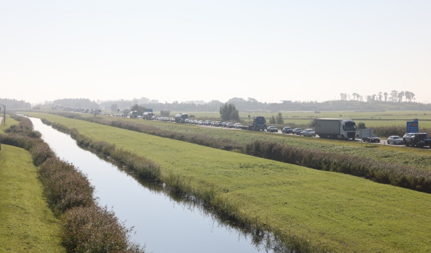 File op de N50.
