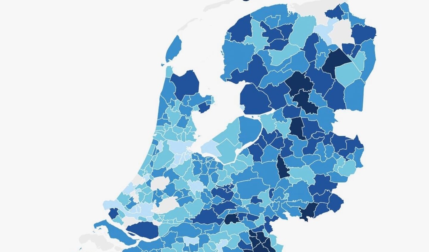 Hoeveelheid gft per inwoner.