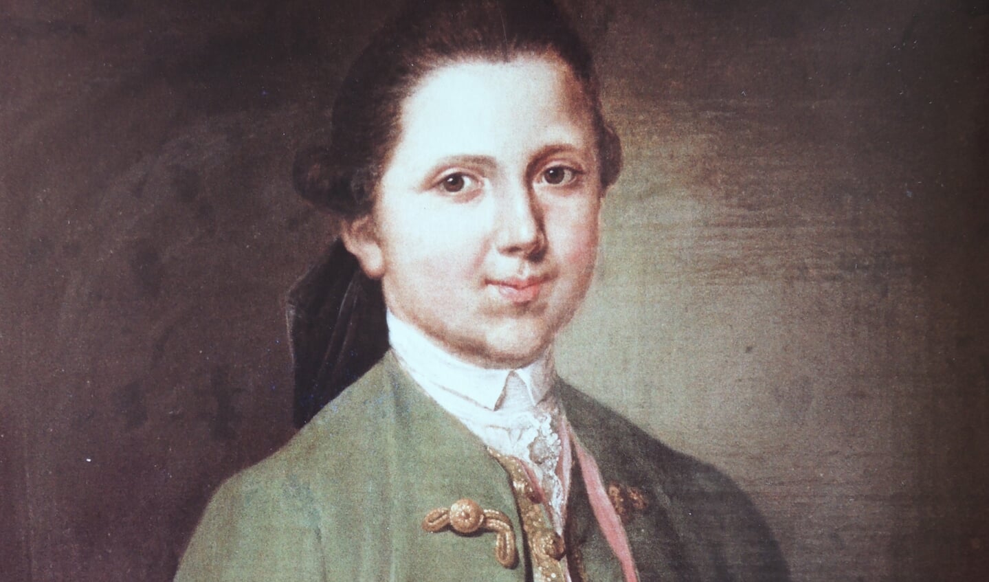 Cootje De la Sablonière op ongeveer 14 jarige leeftijd.