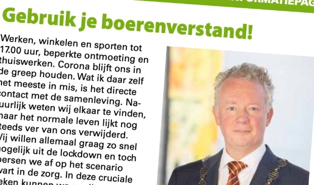 De column van de burgemeester.