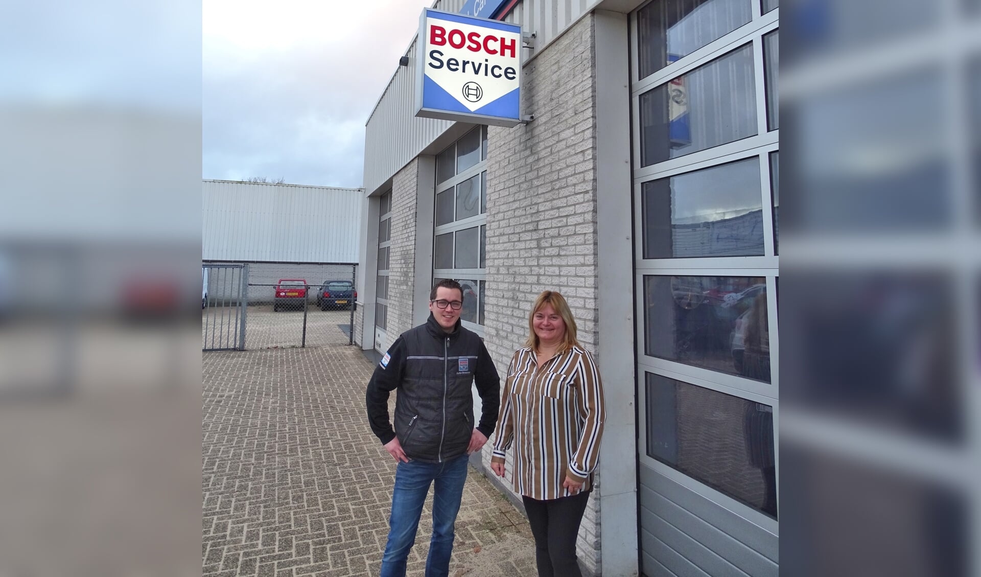  Nieuwe eigenaar Patrick Verhoef (r) en Ingrid van der Linden