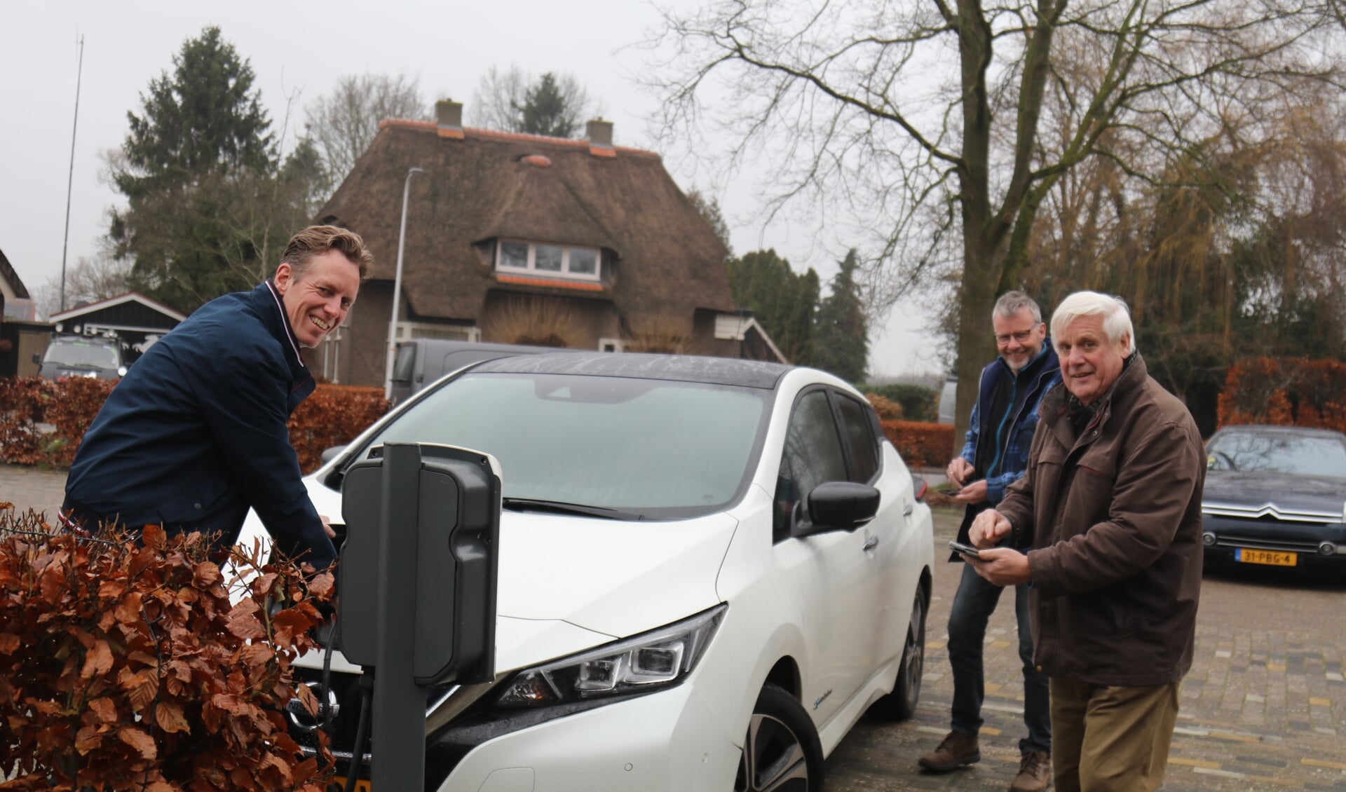 De elektrische deelauto in Willemsoord