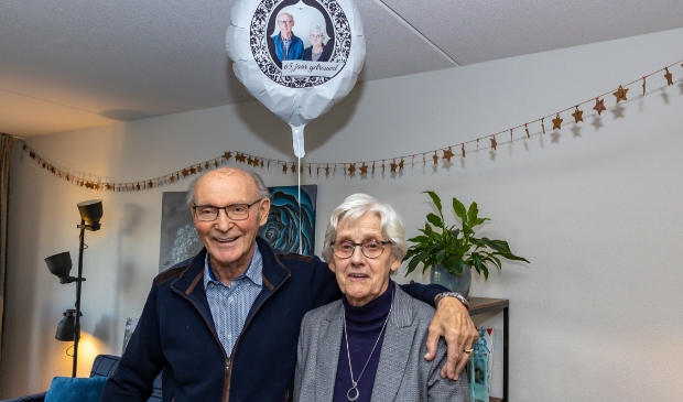 <p>Het echtpaar Ritsema was vorige week 65 jaar getrouwd.</p> 