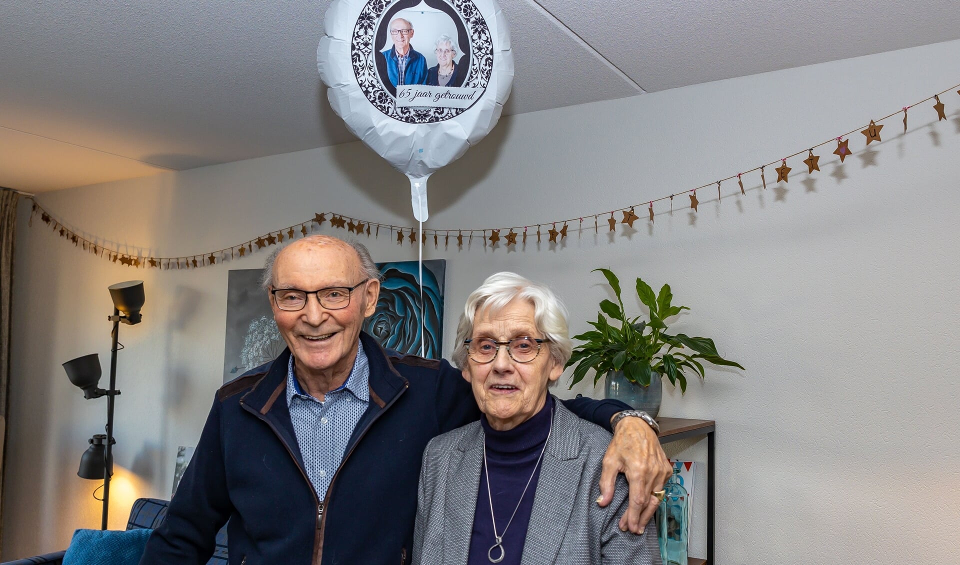 Het echtpaar Ritsema was vorige week 65 jaar getrouwd.