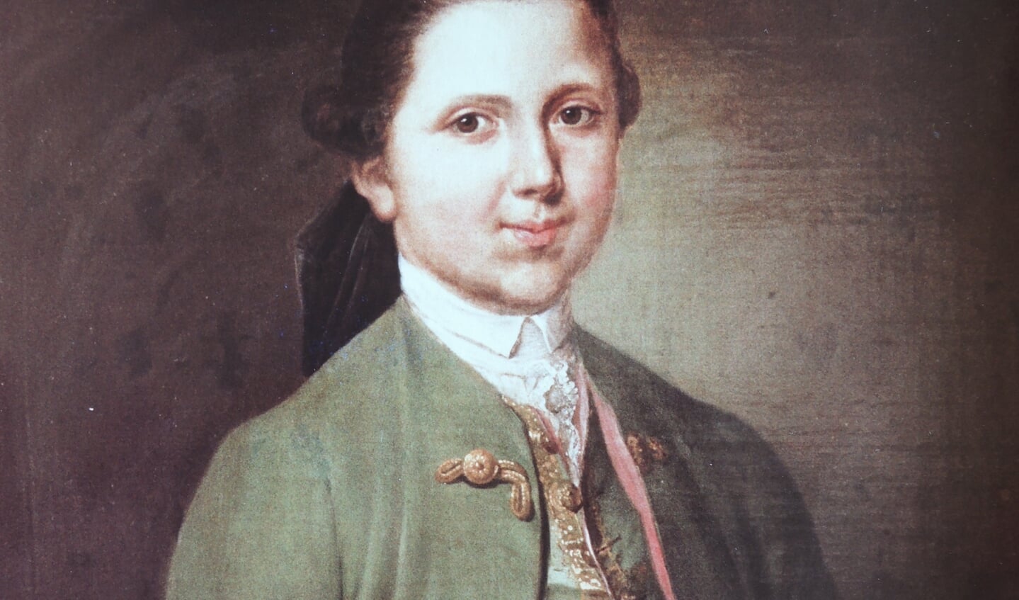 Cootje De la Sablonière op ongeveer 14 jarige leeftijd.