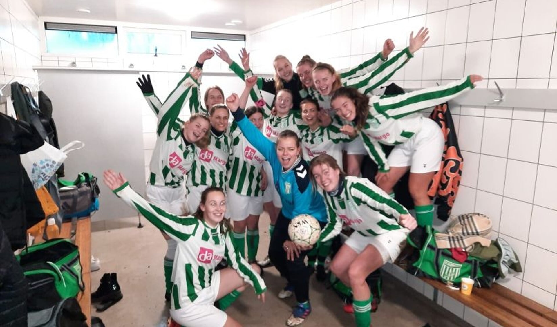 FC Oldemarkt Vrouwen 2 heeft ondanks het verlies een goed humeur