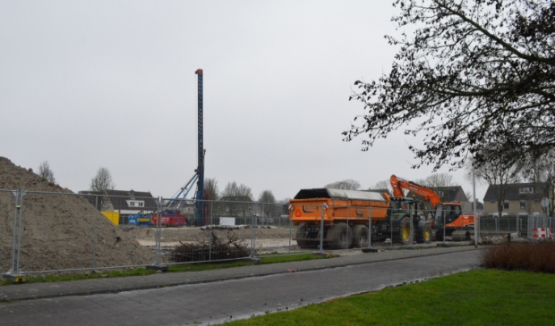 <p>Het begin van de bouw.</p>