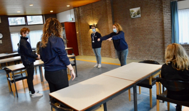 <p>Inrichting van de testlocatie in Swifterbant.</p>