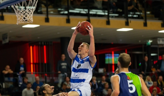 Kevin Bleeker in het seizoen 2019/2020, voordat hij zwaar geblesseerd raakte.