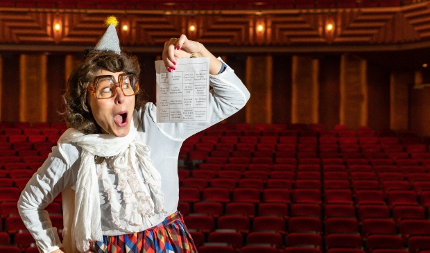 <p>Ilse Horstman in theater de Spiegel.</p>