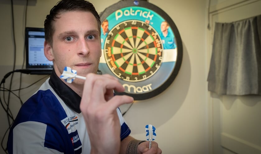 Zwollenaar Patrick Maat heeft zich sinds een jaar of twee op het darts gestort en ging dit jaar zelfs voor een PDC-tourkaart.