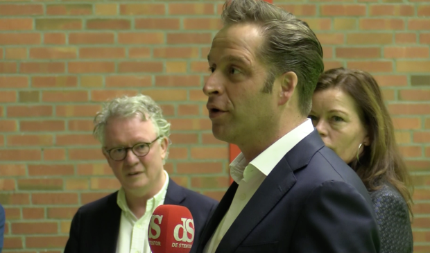 <p>Jean Paul Gebben en Hugo de Jonge.</p>