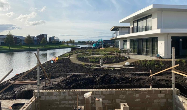 Dronten heeft relatief veel nieuwe woningen.