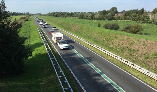 De N50 bij Kampen.
