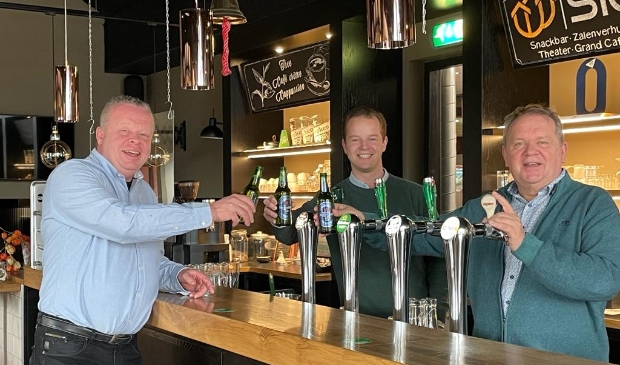 V.l.n.r.: Ronald van Uden (ICZ), Floyd Bolland (Heineken) en Cees de Jong (ICZ).