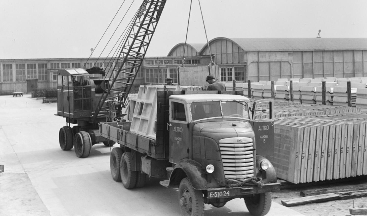 Productie en vervoer in 1950