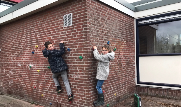 Nieuwe klimmuur De Fontein