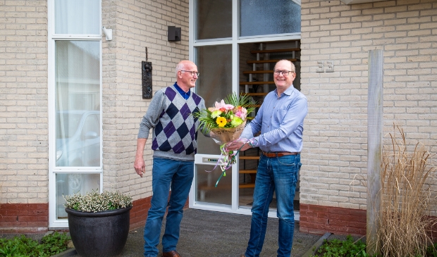 Piet Bleeker en Cor Klaver.