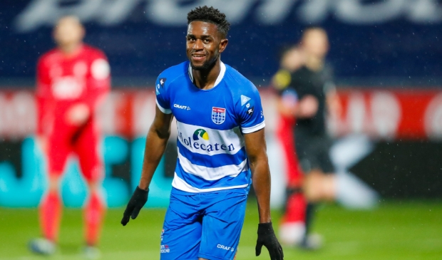 <p>Virgil Misidjan was weer het goudhaantje voor PEC. Hij maakte zijn vierde van het seizoen.</p>