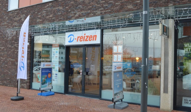 De vestiging van D-reizen in Dronten.
