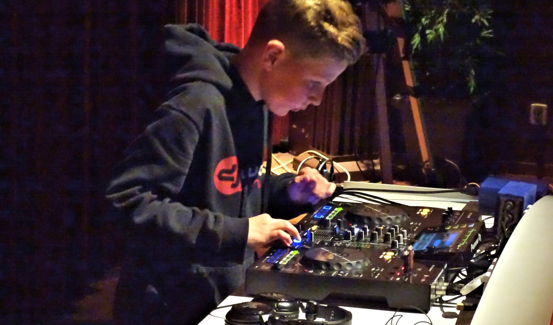 DJ Luca in actie