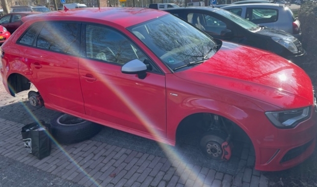 <p>De Audi zonder wielen.</p>