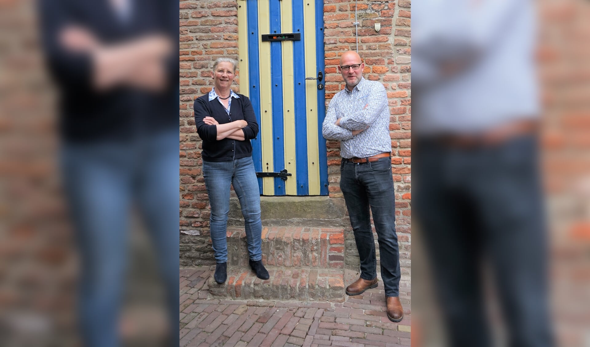 VVD-regisseur Hattem Lily Ruijs en voormalig VVD-commissielid Erik Kleinpenning